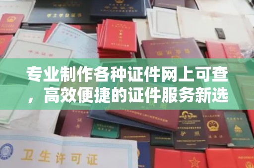 隆林专业制作各种证件网上可查，高效便捷的证件服务新选择