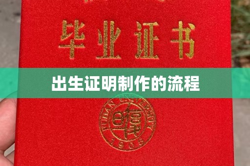 隆林出生证明制作的流程
