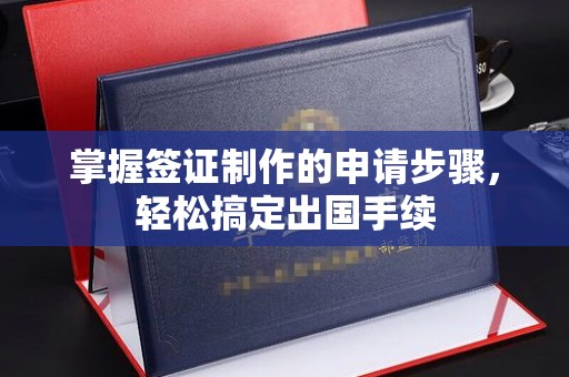 隆林掌握签证制作的申请步骤，轻松搞定出国手续
