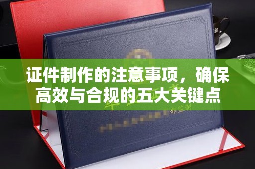 隆林证件制作的注意事项，确保高效与合规的五大关键点