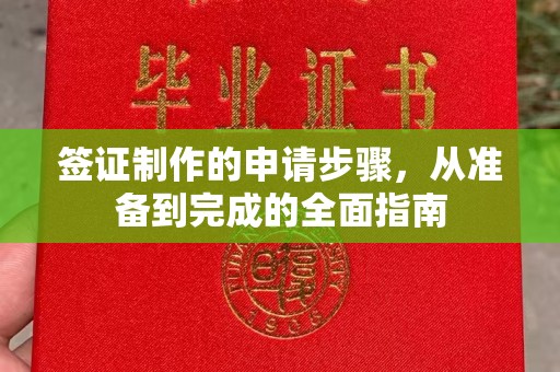 隆林签证制作的申请步骤，从准备到完成的全面指南