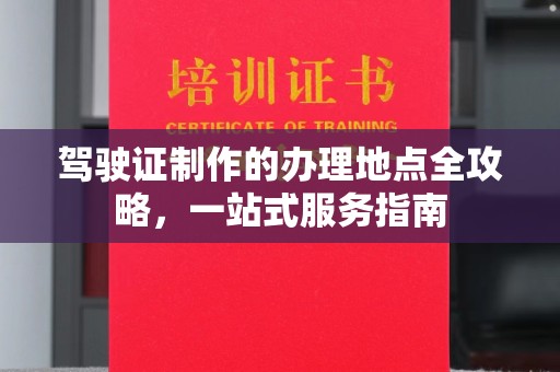 隆林驾驶证制作的办理地点全攻略，一站式服务指南