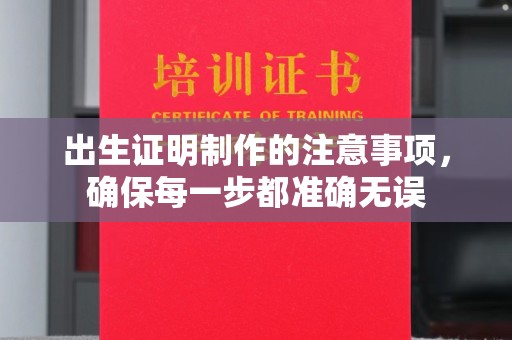 隆林出生证明制作的注意事项，确保每一步都准确无误