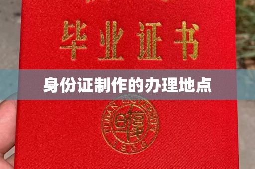 隆林身份证制作的办理地点