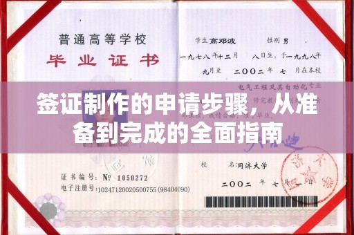 隆林签证制作的申请步骤，从准备到完成的全面指南
