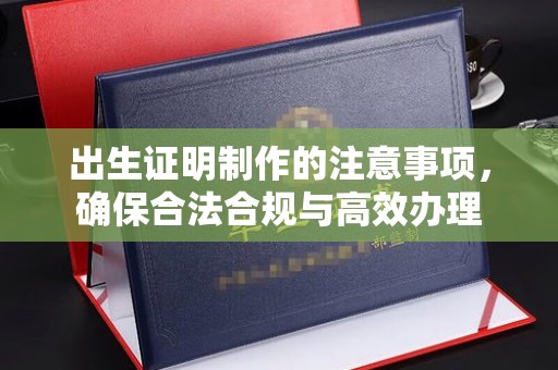 隆林出生证明制作的注意事项，确保合法合规与高效办理