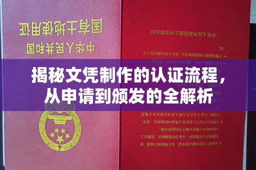 隆林揭秘文凭制作的认证流程，从申请到颁发的全解析