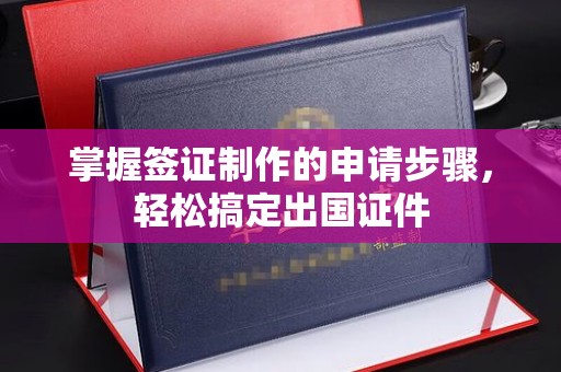 隆林掌握签证制作的申请步骤，轻松搞定出国证件