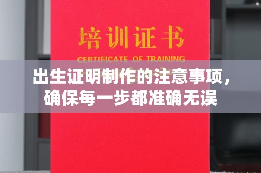隆林出生证明制作的注意事项，确保每一步都准确无误