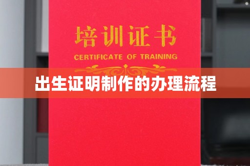隆林出生证明制作的办理流程