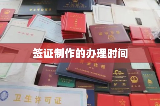 隆林签证制作的办理时间