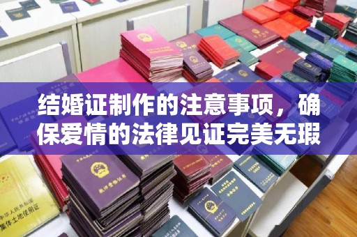 隆林结婚证制作的注意事项，确保爱情的法律见证完美无瑕