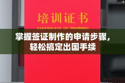 隆林掌握签证制作的申请步骤，轻松搞定出国手续